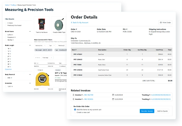 Real-time data, Pricing, and deep integration with WebAlliance for Acumatica